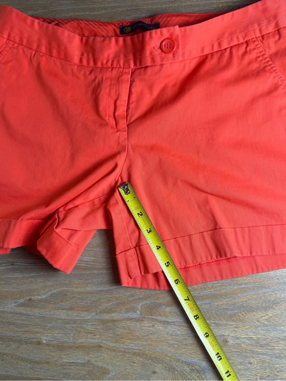 Outback Red High-Waist Coral Shorts